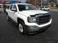 Front 3/4 View of 2016 GMC Sierra 1500 SLT Crew Cab 4WD #5