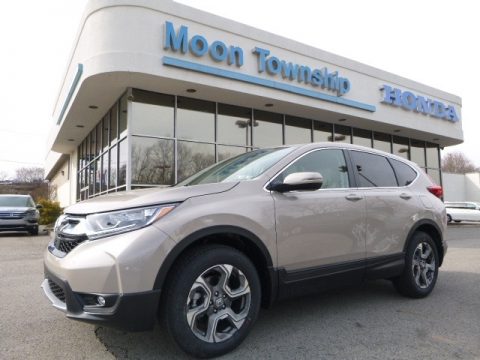 Sandstorm Metallic Honda CR-V EX-L AWD.  Click to enlarge.