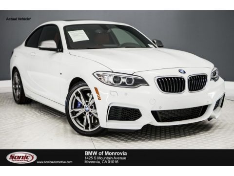 Alpine White BMW M235i Coupe.  Click to enlarge.