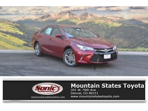 Ruby Flare Pearl Toyota Camry SE.  Click to enlarge.