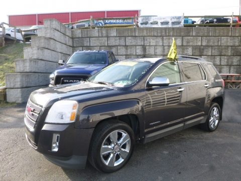 Ashen Gray Metallic GMC Terrain SLE AWD.  Click to enlarge.