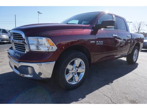 Delmonico Red Pearl Ram 1500 Big Horn Crew Cab.  Click to enlarge.