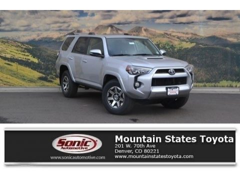 Classic Silver Metallic Toyota 4Runner TRD Off-Road Premium 4x4.  Click to enlarge.