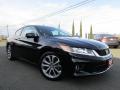 Front 3/4 View of 2014 Honda Accord EX-L V6 Coupe #1