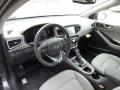  2017 Hyundai Ioniq Hybrid Charcoal Black Interior #9