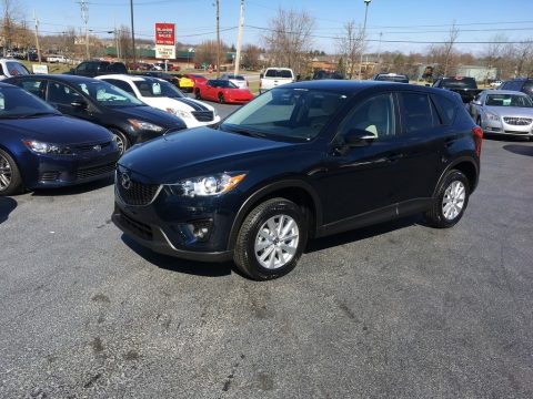 Deep Crystal Blue Mica Mazda CX-5 Touring.  Click to enlarge.