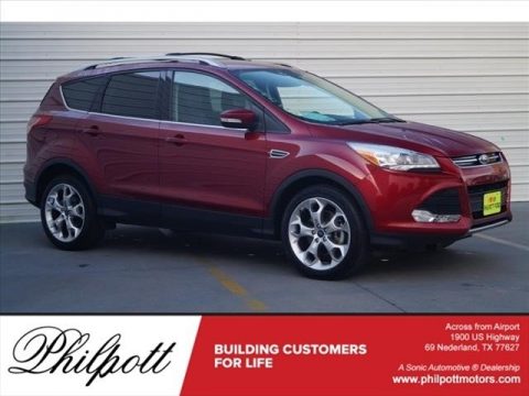 Ruby Red Ford Escape Titanium 2.0L EcoBoost 4WD.  Click to enlarge.