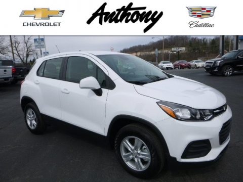 Summit White Chevrolet Trax LS AWD.  Click to enlarge.