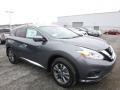 Front 3/4 View of 2017 Nissan Murano SL AWD #1