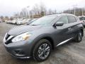 Front 3/4 View of 2017 Nissan Murano SL AWD #10