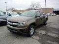 Front 3/4 View of 2017 Chevrolet Colorado WT Extended Cab #1