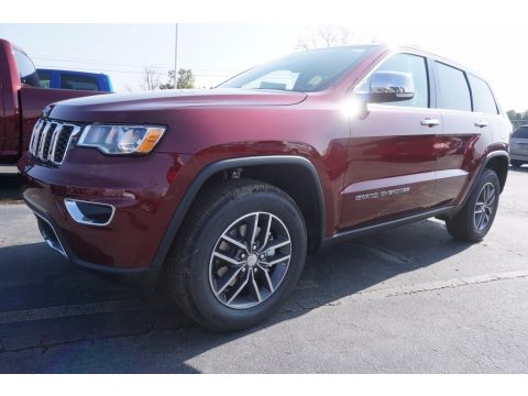 Velvet Red Pearl Jeep Grand Cherokee Limited.  Click to enlarge.