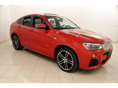 Melbourne Red Metallic BMW X4 xDrive28i.  Click to enlarge.
