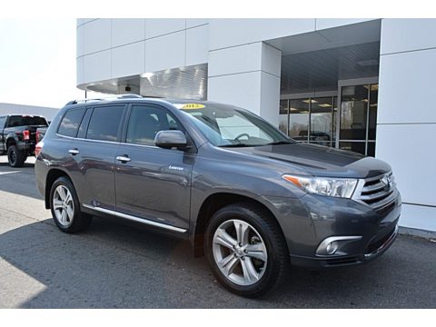 Magnetic Gray Metallic Toyota Highlander Limited 4WD.  Click to enlarge.