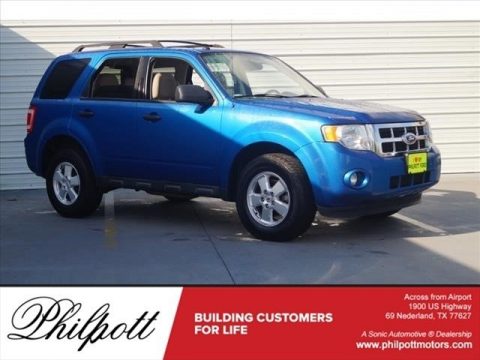 Blue Flame Metallic Ford Escape XLT.  Click to enlarge.