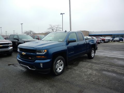 Deep Ocean Blue Metallic Chevrolet Silverado 1500 LT Double Cab 4x4. Click to enlarge. Deep Ocean Blue Metallic Chevrolet Silverado 1500 LT Double Cab 4x4. Click to enlarge.