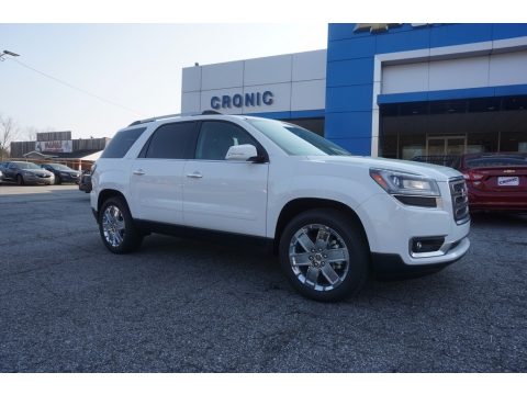 Summit White GMC Acadia Limited FWD.  Click to enlarge.