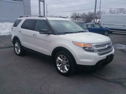 Oxford White Ford Explorer XLT 4WD.  Click to enlarge.