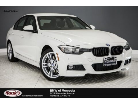 Alpine White BMW 3 Series 330i Sedan.  Click to enlarge.