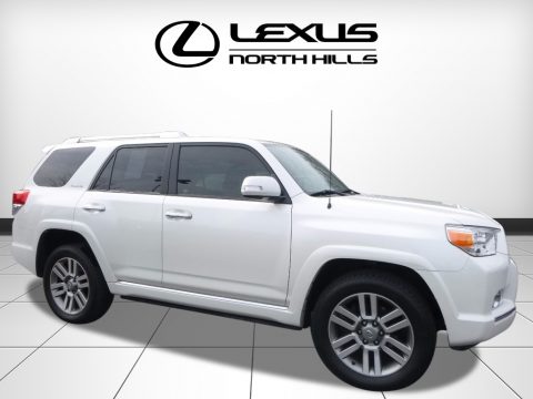 Blizzard White Pearl Toyota 4Runner Limited 4x4.  Click to enlarge.