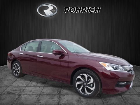 Basque Red Pearl II Honda Accord EX-L Sedan.  Click to enlarge.