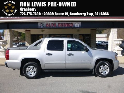 Sheer Silver Metallic Chevrolet Avalanche LS 4x4.  Click to enlarge.