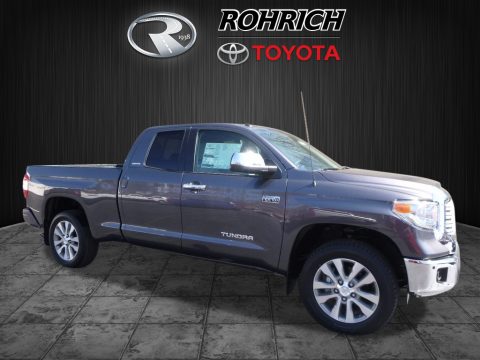 Magnetic Gray Metallic Toyota Tundra Limited Double Cab 4x4.  Click to enlarge.