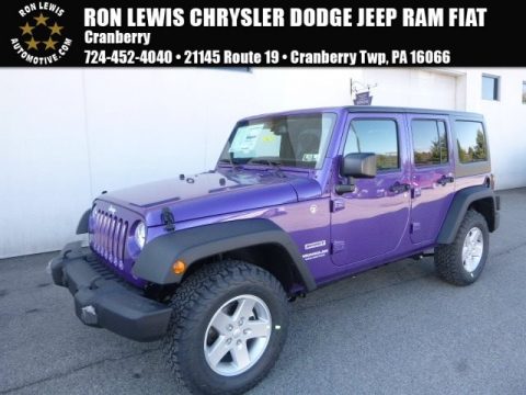 Extreme Purple Jeep Wrangler Unlimited Sport 4x4. Click to enlarge. Extreme Purple Jeep Wrangler Unlimited Sport 4x4. Click to enlarge.