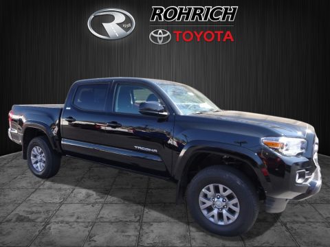 Black Toyota Tacoma SR5 Double Cab 4x4.  Click to enlarge.