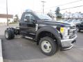 Front 3/4 View of 2017 Ford F550 Super Duty XL Regular Cab 4x4 Chassis #3