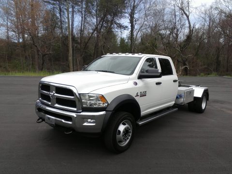 Bright White Ram 5500 Tradesman Crew Cab Chassis.  Click to enlarge.