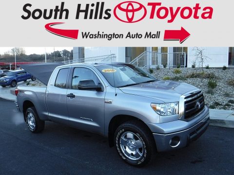Silver Sky Metallic Toyota Tundra TRD Double Cab 4x4.  Click to enlarge.