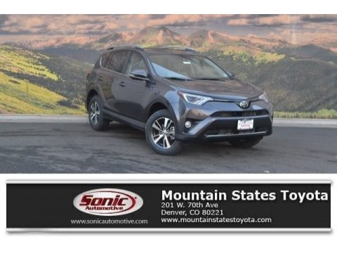 Magnetic Gray Metallic Toyota RAV4 XLE AWD.  Click to enlarge.