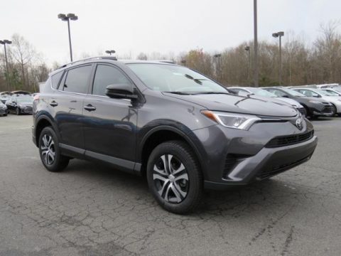 Magnetic Gray Metallic Toyota RAV4 LE.  Click to enlarge.