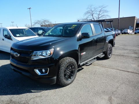 Black Chevrolet Colorado Z71 Crew Cab 4x4.  Click to enlarge.