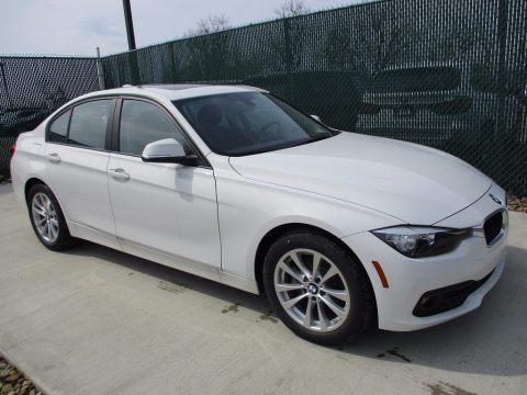 Alpine White BMW 3 Series 320i xDrive Sedan.  Click to enlarge.