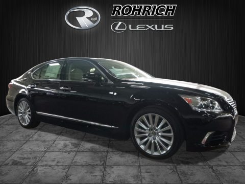 Obsidian Lexus LS 460 AWD.  Click to enlarge.