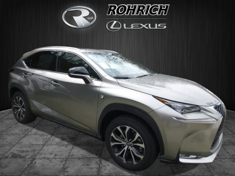 Atomic Silver Lexus NX 200t F Sport AWD.  Click to enlarge.