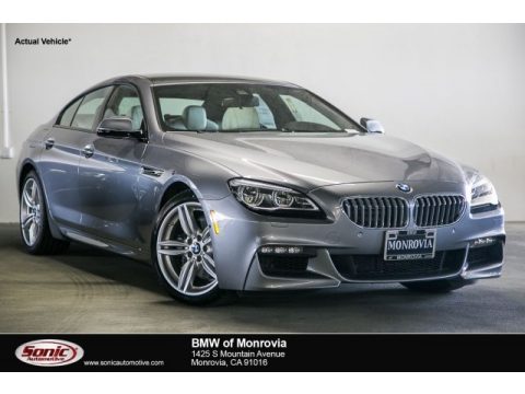 Space Gray Metallic BMW 6 Series 650i Gran Coupe.  Click to enlarge.