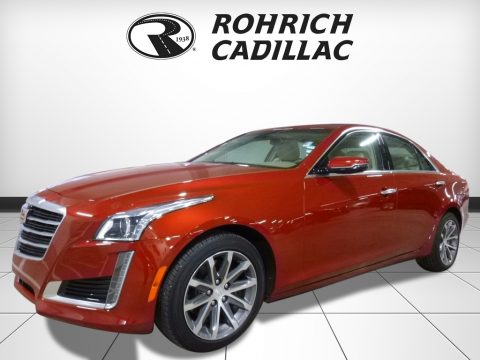 Red Obsession Tintcoat Cadillac CTS 2.0T Luxury AWD Sedan.  Click to enlarge.