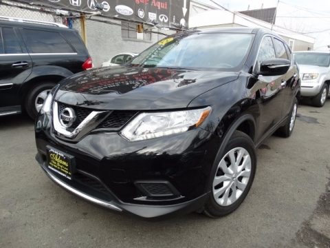 Super Black Nissan Rogue S AWD.  Click to enlarge.