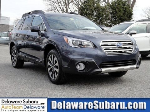 Carbide Gray Metallic Subaru Outback 2.5i Limited.  Click to enlarge.
