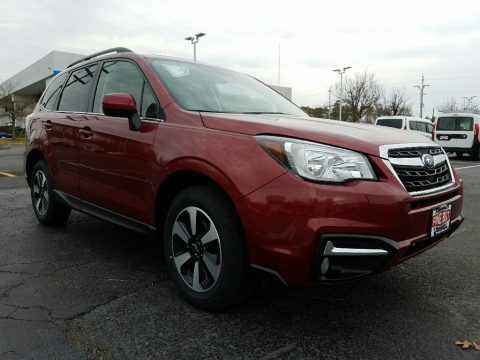 Venetian Red Pearl Subaru Forester 2.5i Limited.  Click to enlarge.