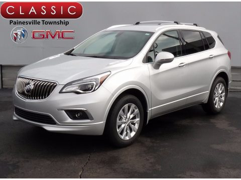 Galaxy Silver Metallic Buick Envision Essence AWD.  Click to enlarge.