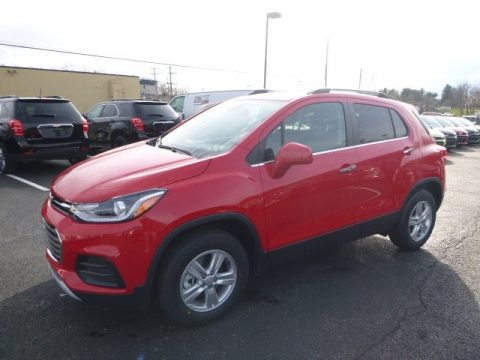 Red Hot Chevrolet Trax LT AWD.  Click to enlarge.