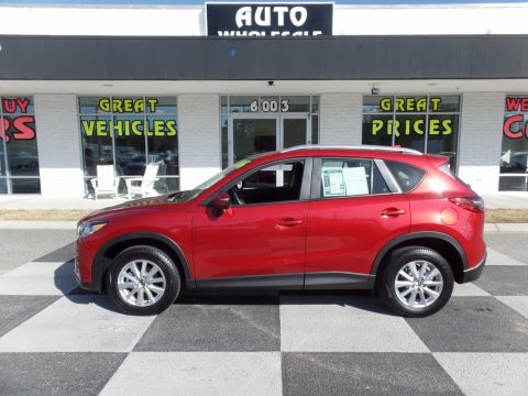 Soul Red Metallic Mazda CX-5 Sport.  Click to enlarge.