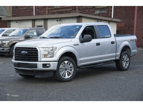 Ingot Silver Ford F150 XL SuperCrew 4x4.  Click to enlarge.
