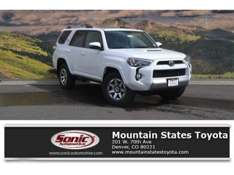 Super White Toyota 4Runner TRD Off-Road Premium 4x4. Click to enlarge. Super White Toyota 4Runner TRD Off-Road Premium 4x4. Click to enlarge.