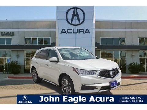 White Diamond Pearl Acura MDX Technology SH-AWD.  Click to enlarge.