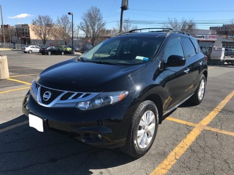 Super Black Nissan Murano SL AWD.  Click to enlarge.